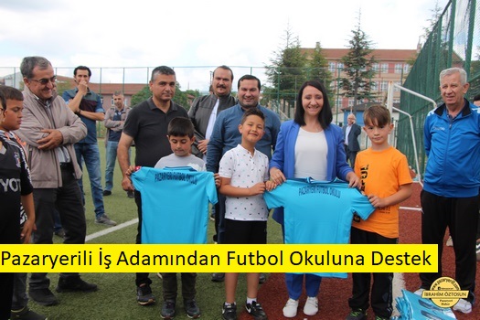 Pazaryerili İş Adamından Futbol Okuluna Destek