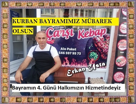 PAZARYERİ ÇARŞI KEBAP’IN KURBAN BAYRAM MESAJI