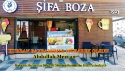 ŞİFA BOZA-DONDURMA  MERCAN’IN BAYRAM MESAJI