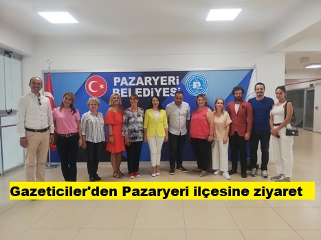 Gazeticiler’den Pazaryeri ilçesine ziyaret