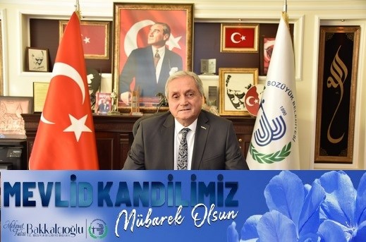 BAŞKAN BAKKALCIOĞLU’NUN MEVLİD KANDİLİ MESAJI