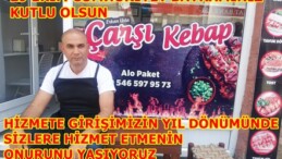 ÇARŞI KEBAP ERKAN USTA’NIN 29 EKİM MESAJI