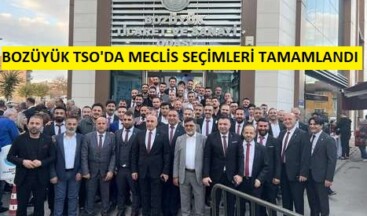 BOZÜYÜK TSO’DA MECLİS SEÇİMLERİ TAMAMLANDI