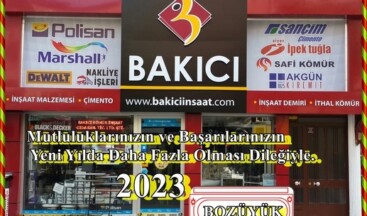 Bozüyük Bakıcı Ticaretin Yeni Yıl Mesajı