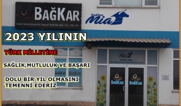 BAĞKAR YAĞ VE YEM SANAYİNİN YENİ YIL MESAJI