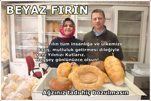 Beyaz Ekmek Fırınının Yeni Yıl Mesajı