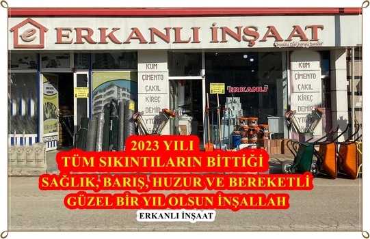 ERKANLI İNŞAAT’IN YENİ YIL MESAJI