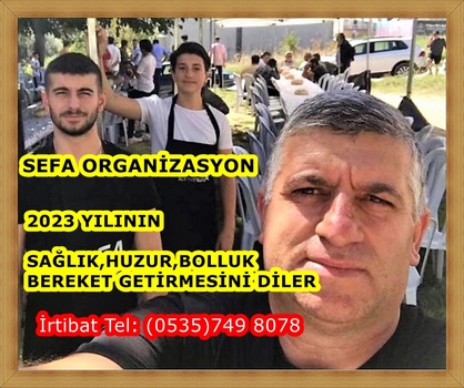 SEFA ORGANİZASYON’UN YENİ YIL MESAJI