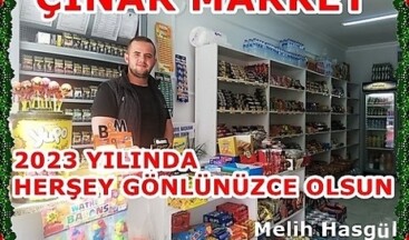ÇINAR MARKET MELİH HASGÜL’ÜN YENİ YIL MESAJI