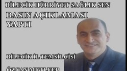 Bilecik Hürriyet Sağlık Sen’den Basın Açıklaması