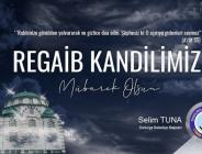 Dodurga Belediye Başkanı Tuna’nın Regaip Kandil Mesajı