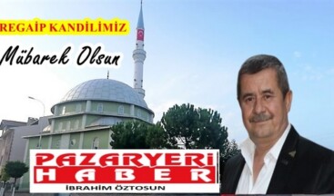 REGAİP GECENİZ MÜBAREK OLSUN