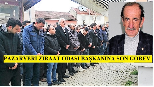 Ziraat Odası Başkanı İphar Son Yolculuğuna Uğurlandı