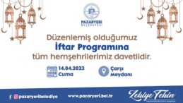 Pazaryeri Belediyesinden İftar Programı