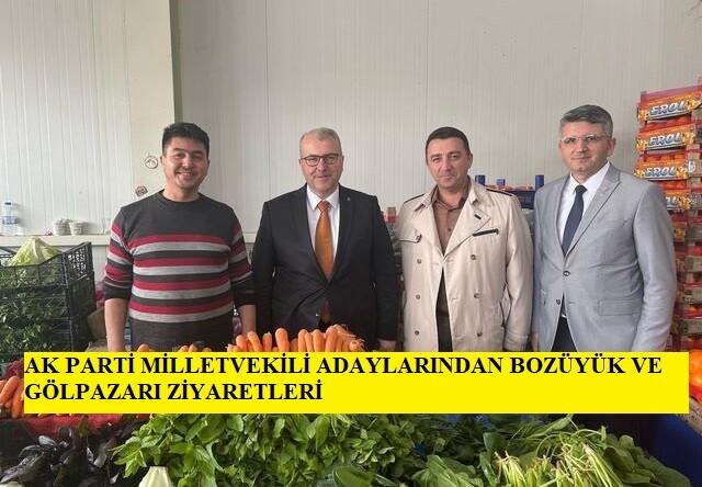 Ak Parti Milletvekili Adayları Ziyaretlerini sürdürüyor