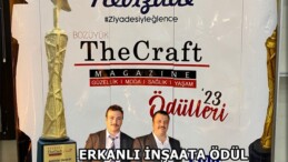 ERKANLI İNŞAAT’ A EN İYİ İNŞAAT FİRMA ÖDÜLÜ VERİLDİ