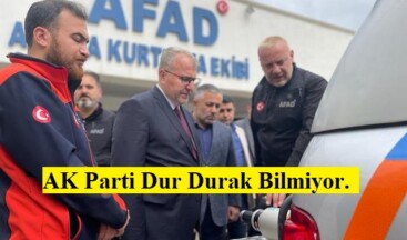 AK Parti Dur Durak Bilmiyor.