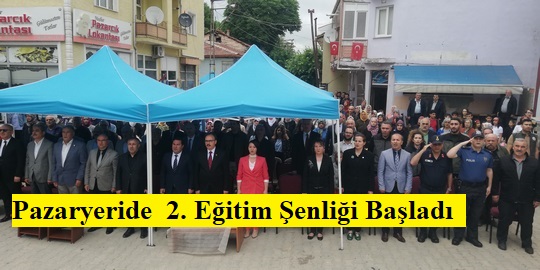 Pazaryeri İlçesinde Panayır Havasında 2. Eğitim Şenliği Başladı