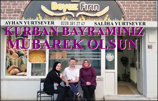 BEYAZ FIRIN’IN KURBAN BAYRAM MESAJI