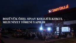 BOZÜYÜK ÖZEL SINAV KOLEJİ İLKOKUL MEZUNİYET TÖRENİ YAPILDI