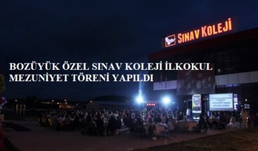 BOZÜYÜK ÖZEL SINAV KOLEJİ İLKOKUL MEZUNİYET TÖRENİ YAPILDI