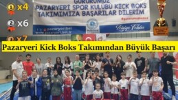 Pazaryeri Kick Boks Takımından Büyük Başarı 17 Madalya 1 Kupa