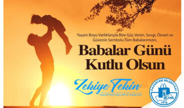 Pazaryeri Belediye Başkanı Tekin’in Babalar Günü Mesajı