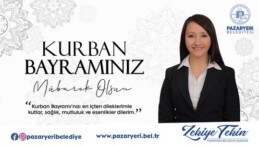 Pazaryeri Belediye Başkanı Tekin’in Kurban Bayram Mesajı