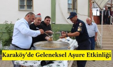Karaköy’de Geleneksel Aşure Etkinliği