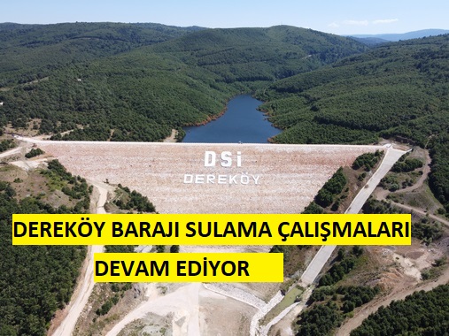 BİLECİK PAZARYERİ DEREKÖY SULAMASINDA ÇALIŞMALAR DEVAM EDİYOR