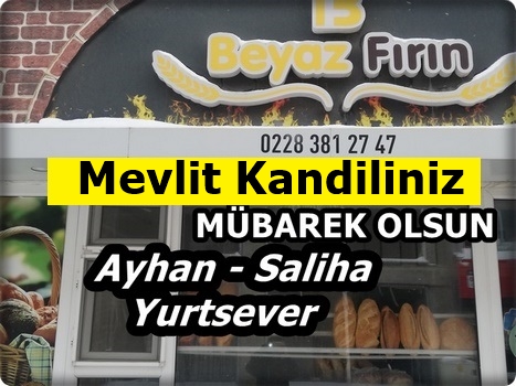 Beyaz Fırın’ın Mevlit Kandil Mesajı