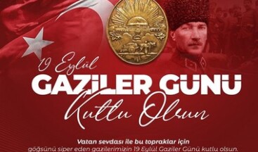 Belediye Başkanı Tekin’in Gaziler Günü Kutlaması