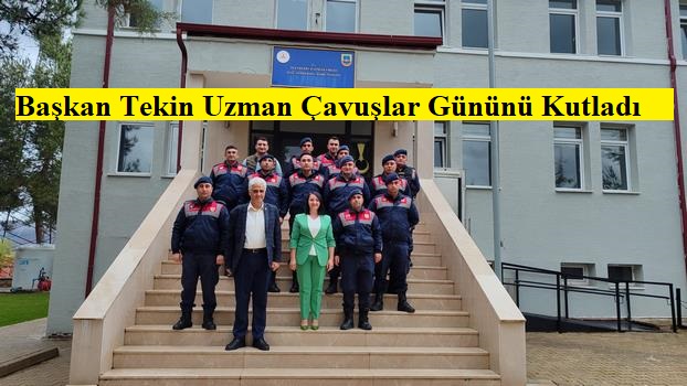 Belediye Başkanı Tekin“12 KASIM Uzman Çavuşlar Gününü Kutladı