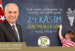 Bayırköy Belediye Başkanı Mustafa Yaman 24 Kasım Öğretmenler Günü Mesajı