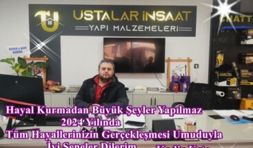 Ustalar İnşaat’ın 2024 Yeni Yıl Mesajı