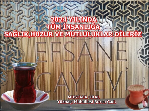 Efsane Çay Evi’nin 2024 Yeni Yıl Mesajı