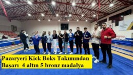 Pazaryeri Kick Boks Takımından Başarı  4 altın 5 bronz madalya