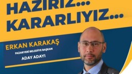 AK PARTİ BELEDİYE BAŞKAN ADAY ADAYI ERKAN KARAKAŞ’TAN RESMİ BAŞVURU