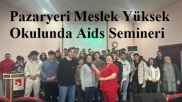 Pazaryeri Meslek Yüksek Okulunda Aids Semineri