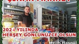 Pazaryeri Çınar Market’in 2024 Yeni Yıl Mesajı