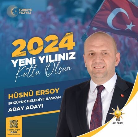 Ak Parti Bozüyük Belediye Başkan Aday Adayı Ersoy’un Yeni Yıl mesajı