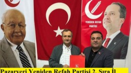 Pazaryeri Yeniden Refah Partisi 2. Sıra İl Genel Meclis adayını açıkladı