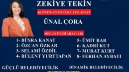 BELEDİYE BAŞKANI ZEKİYE TEKİN VE MECLİS ÜYELERİ