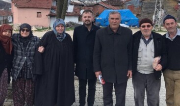 MHP’li il genel meclis üye adayları Fıranlar köyünde çalışma yaptı