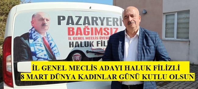 BAĞIMSIZ İLGENEL MECLİS ADAYI FİLİZLİ’NİN 8 MART DÜNYA KADINLAR GÜNÜ MESAJI