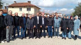 CHP Pazaryeri Belediye Başkan Adayı Şahinoğlu ve Ekibinden esnaf ziyareti