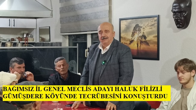 Bağımsız İl Genel Meclis adayı Filizli Köylerin Sorunlarına Hakim Olduğunu Gösterdi