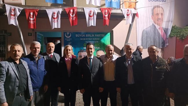 Hemşerimiz BBP Bursa İl Başkanı Haldun Filizli Seçim Bürosunu Açtı