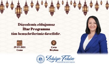 PAZARYERİ BELEDİYESİNİN BÜYÜK İFTARI