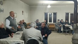 Haluk Filizli Kınık köyünde vatandaşla buluştu
